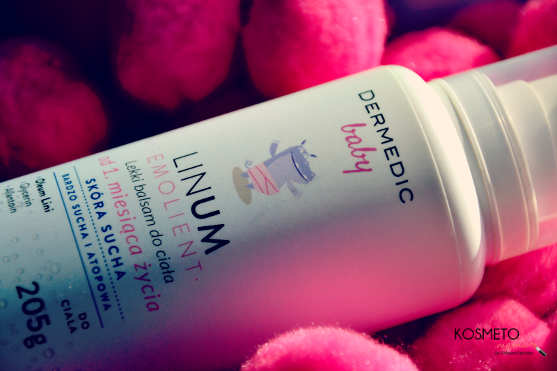 Read more about the article Dermedic. Linum Baby. Lekki balsam do ciała od 1 miesiąca życia.