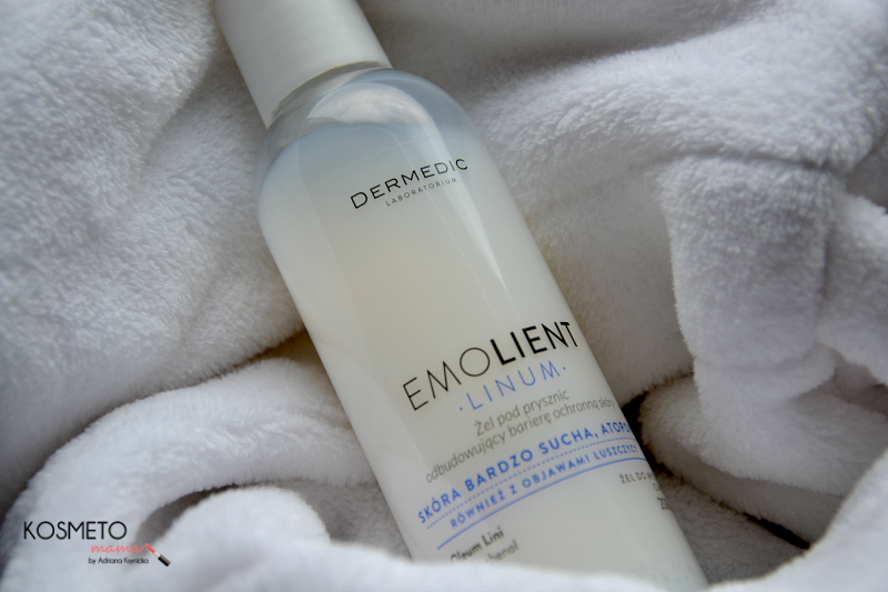 Read more about the article Dermedic Linum.Żel pod prysznic odbudowujący barierę ochronną skóry.