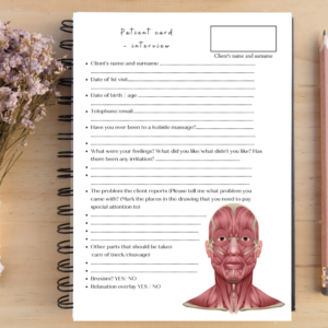 The Kobido Client Card -for printing