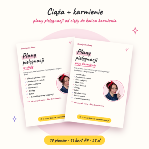 Pielęgnacja w ciąży i przy karmieniu piersią – pakiet planów